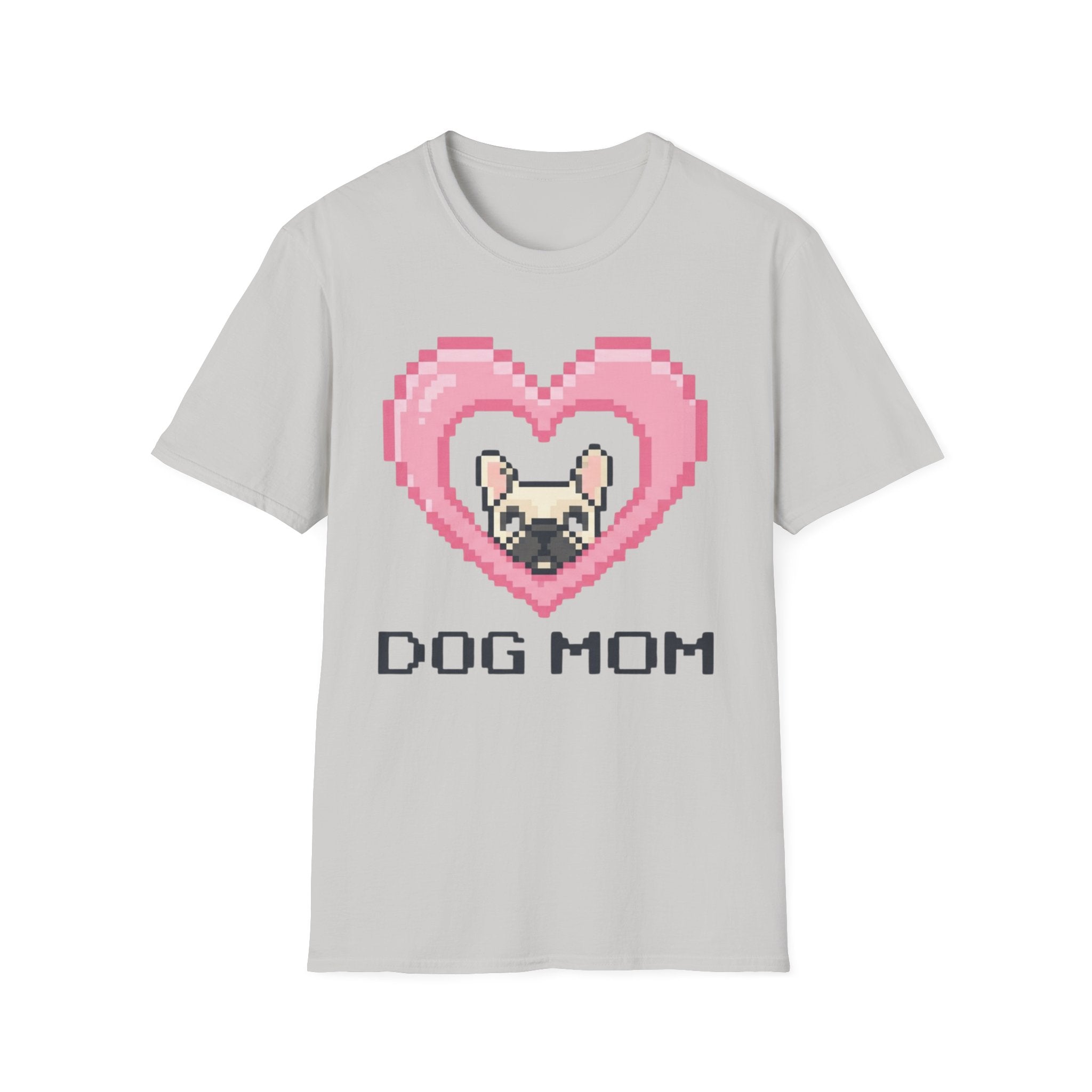 8-Bit Dog Mom T-Shirt