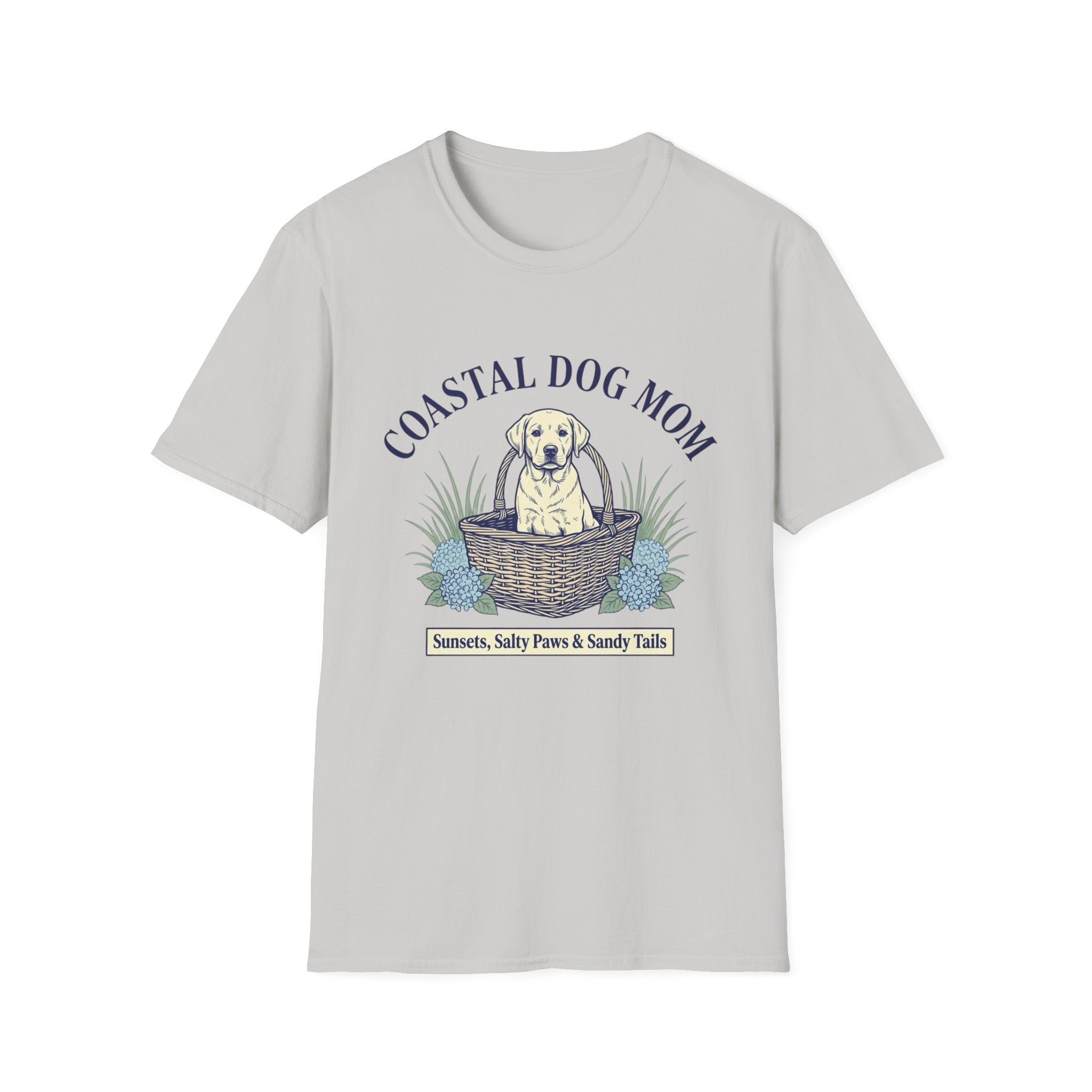 Coastal Dog Mom T-Shirt