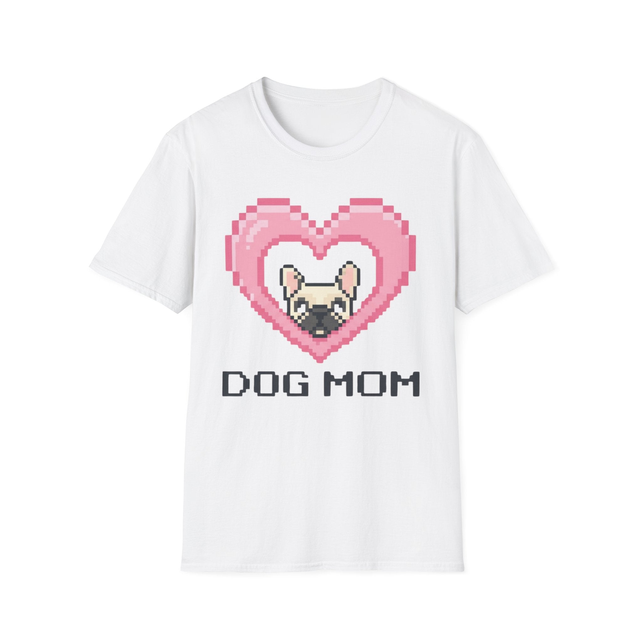 8-Bit Dog Mom T-Shirt