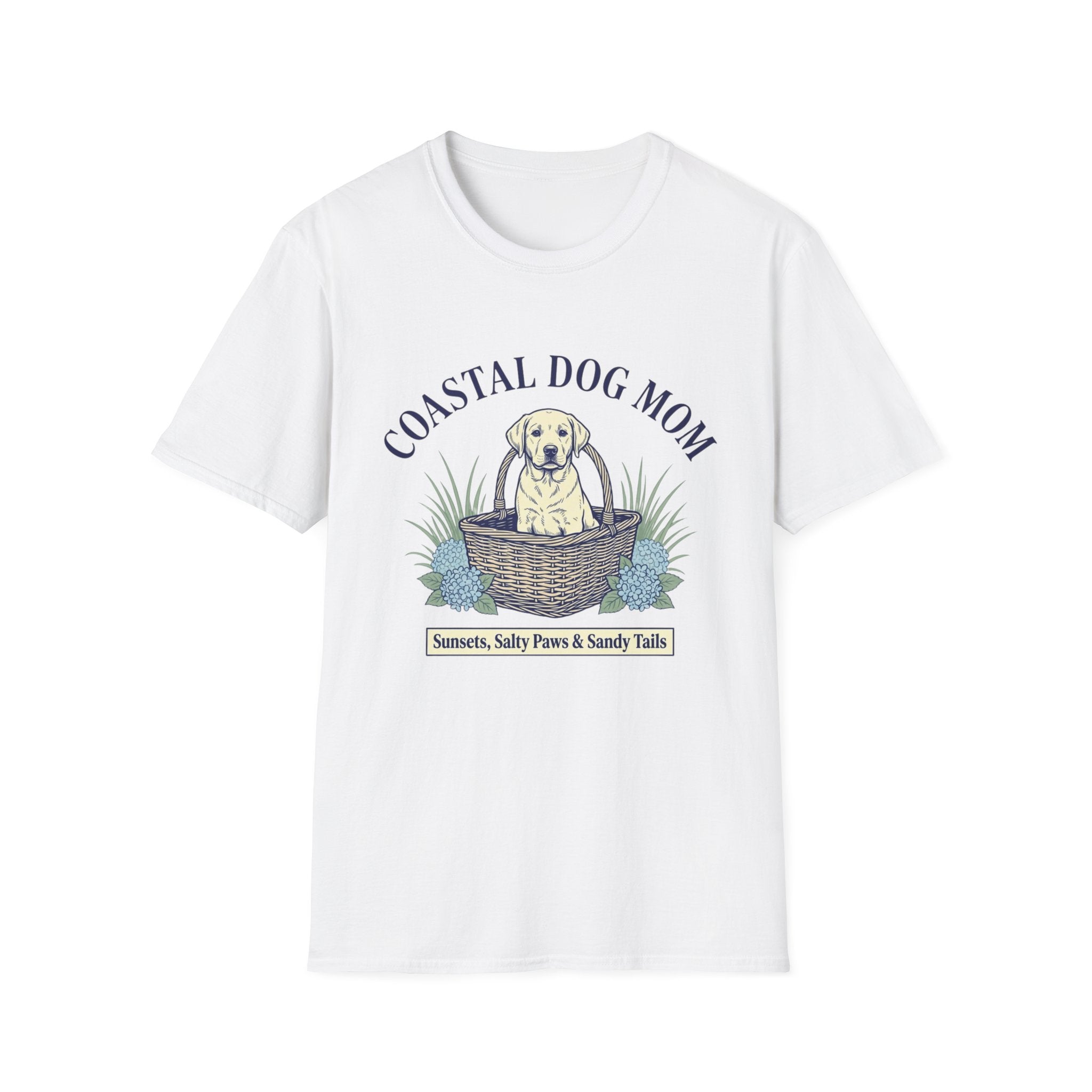 Coastal Dog Mom T-Shirt