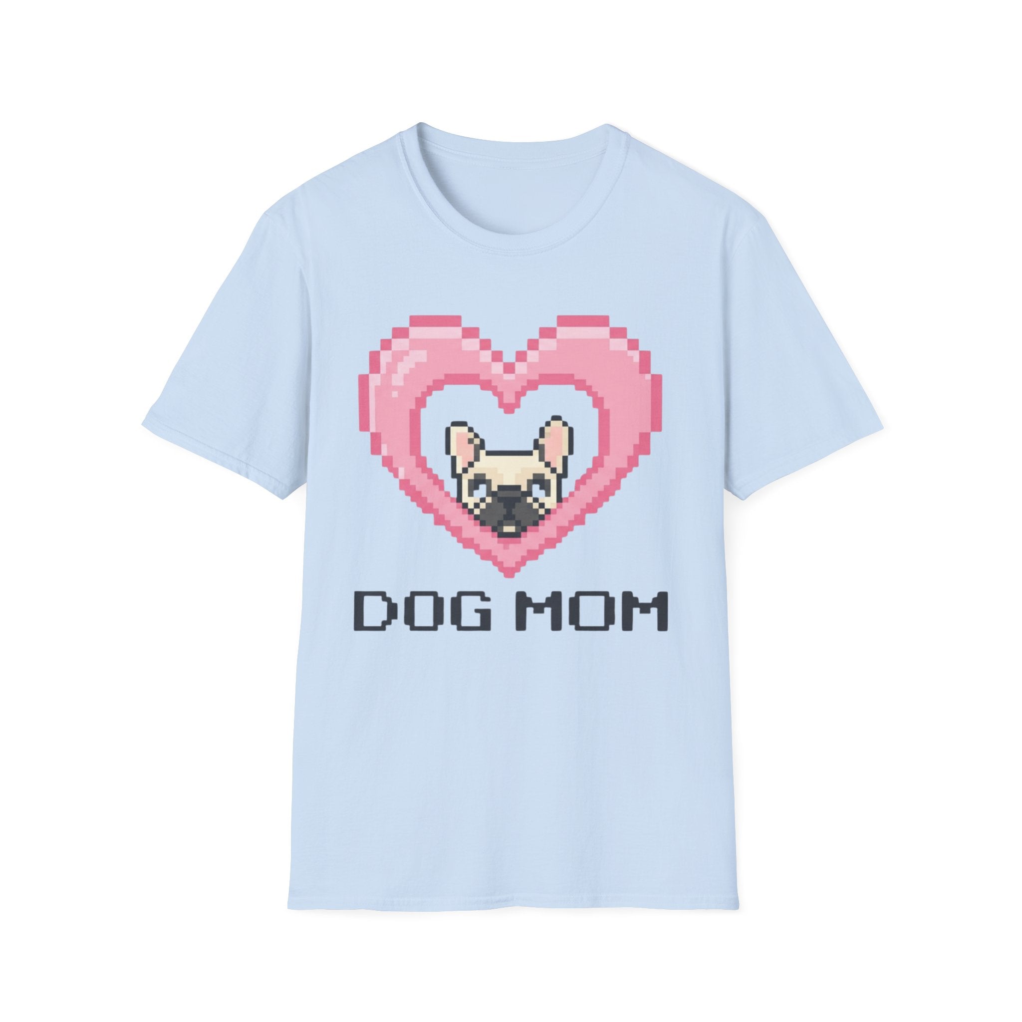 8-Bit Dog Mom T-Shirt
