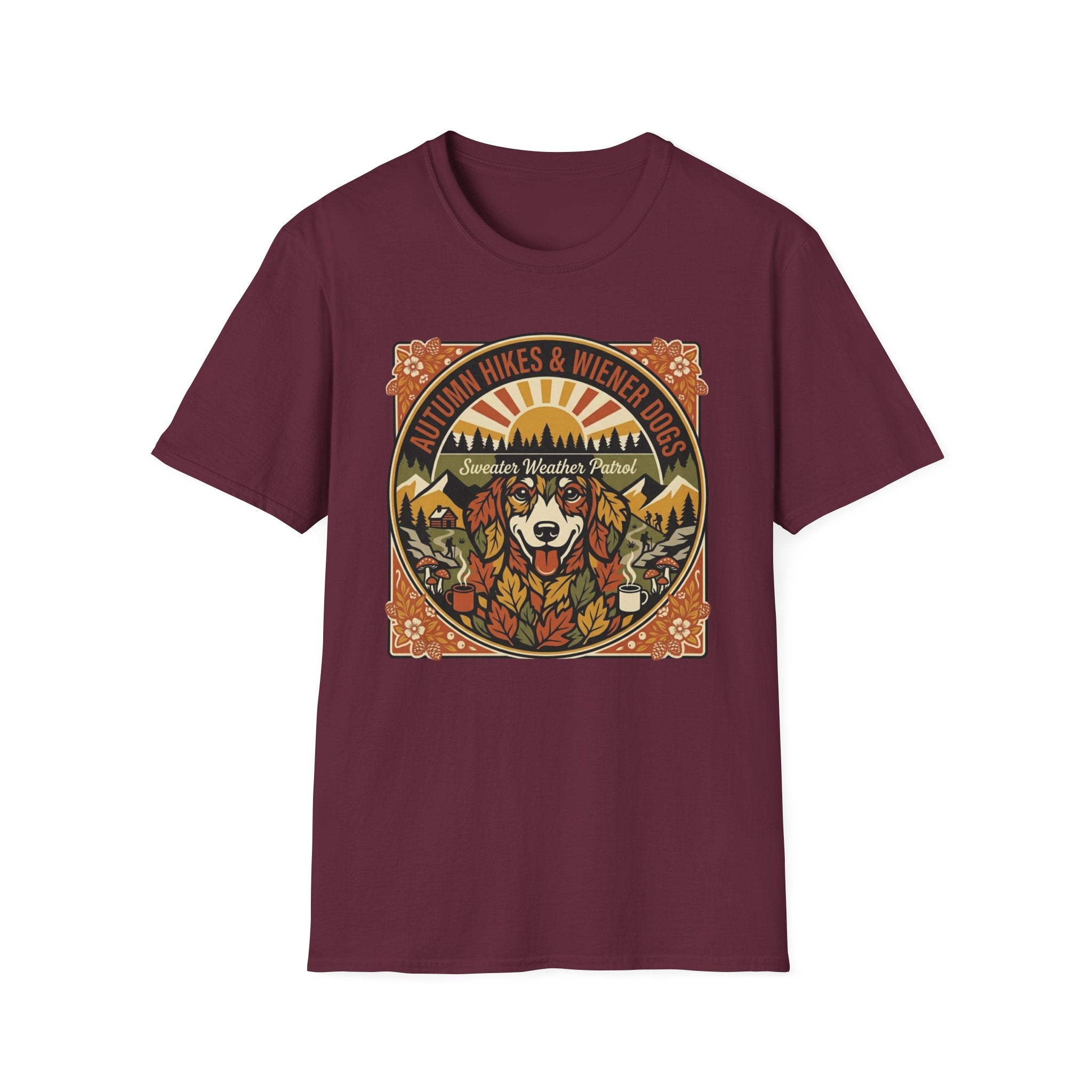 Autumn Hikes & Wiener Dogs T-Shirt