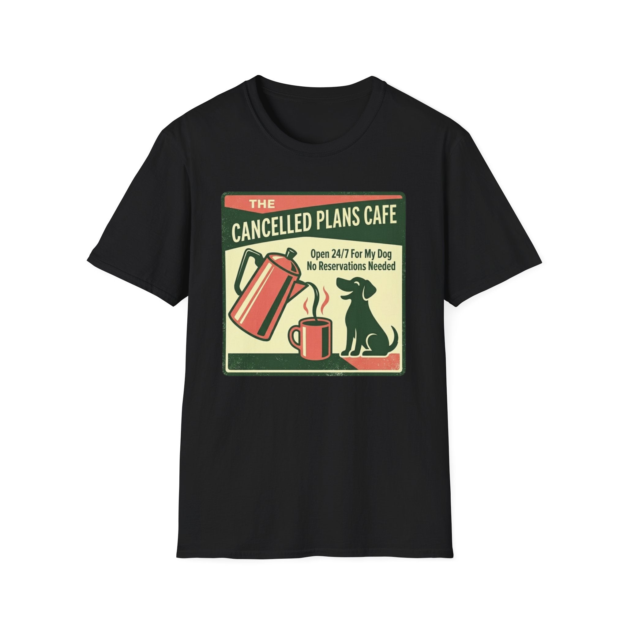 Cancelled Plans Cafe T-Shirt
