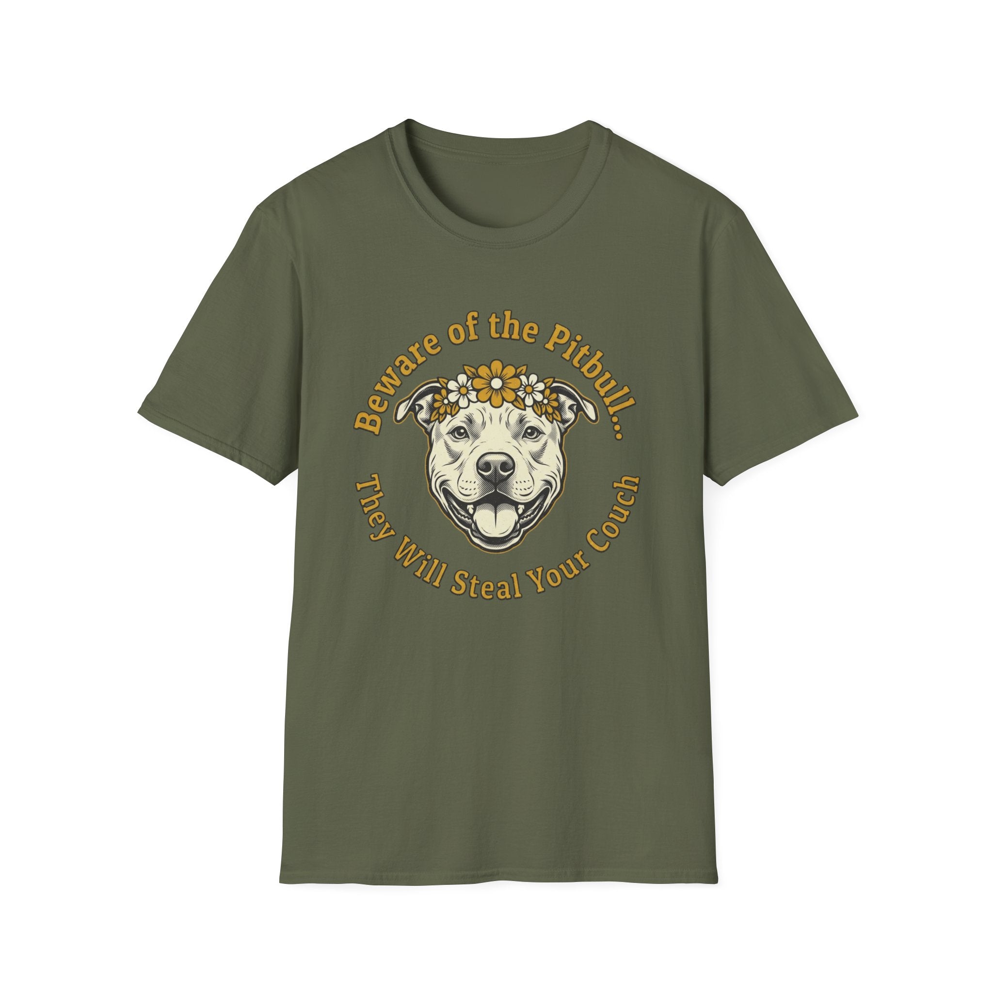 Beware of the Pitbull T-Shirt