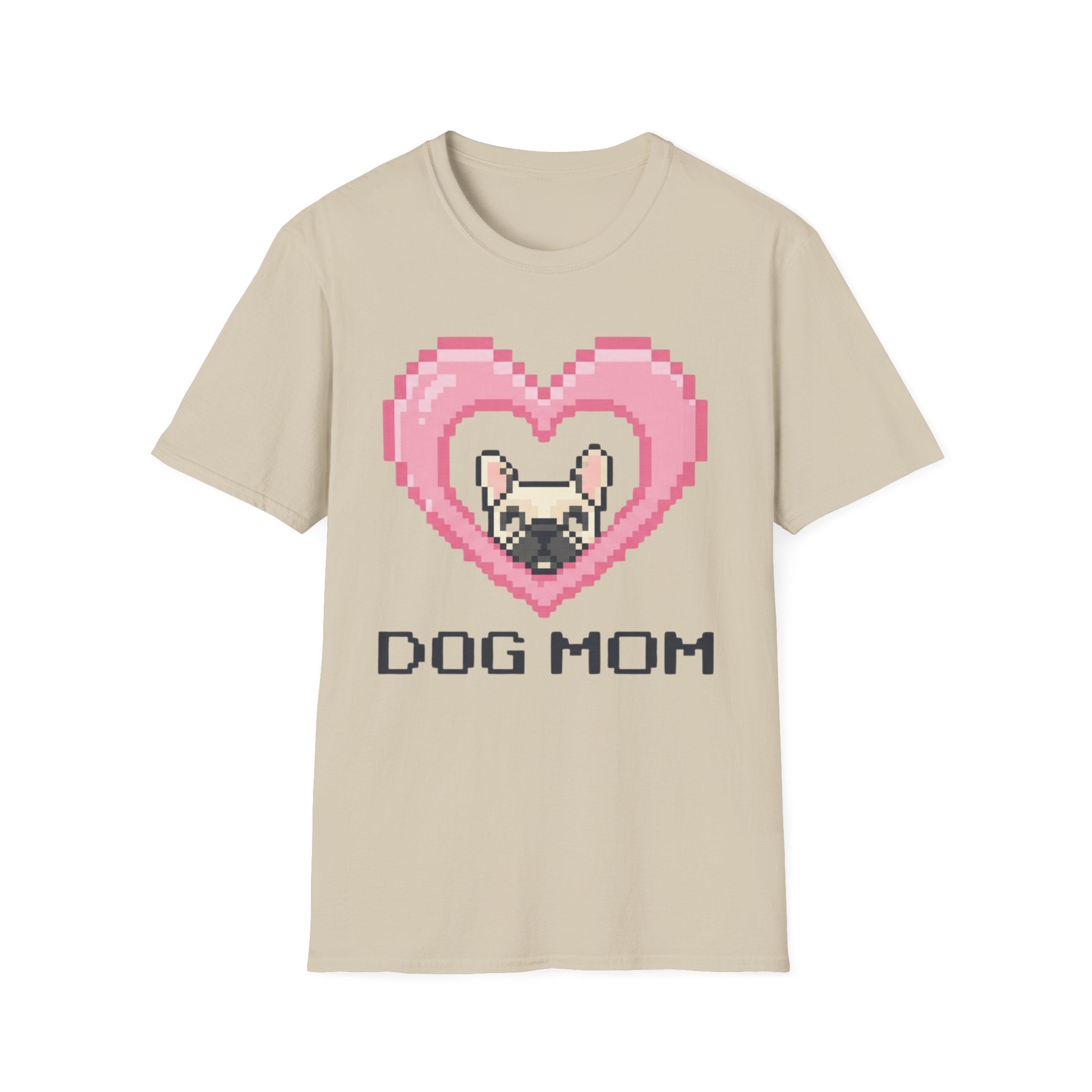 8-Bit Dog Mom T-Shirt