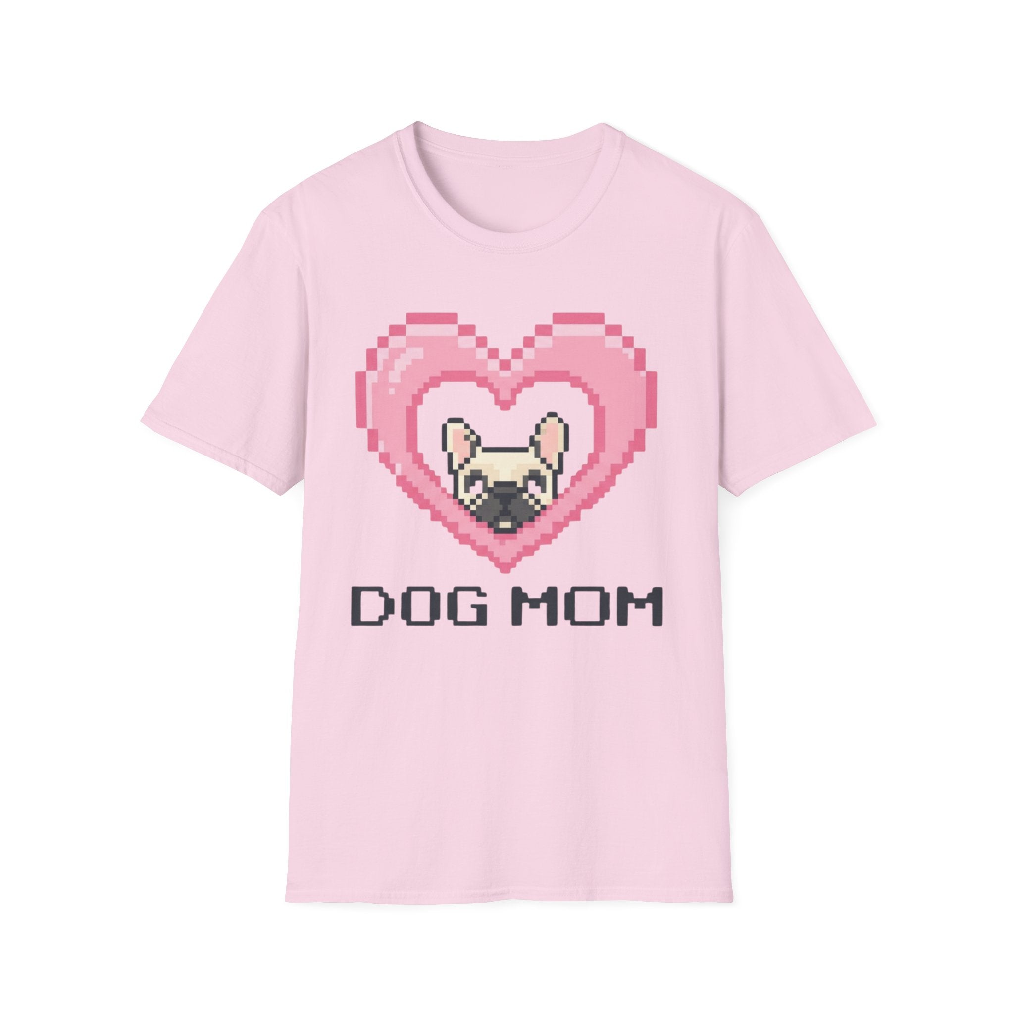 8-Bit Dog Mom T-Shirt