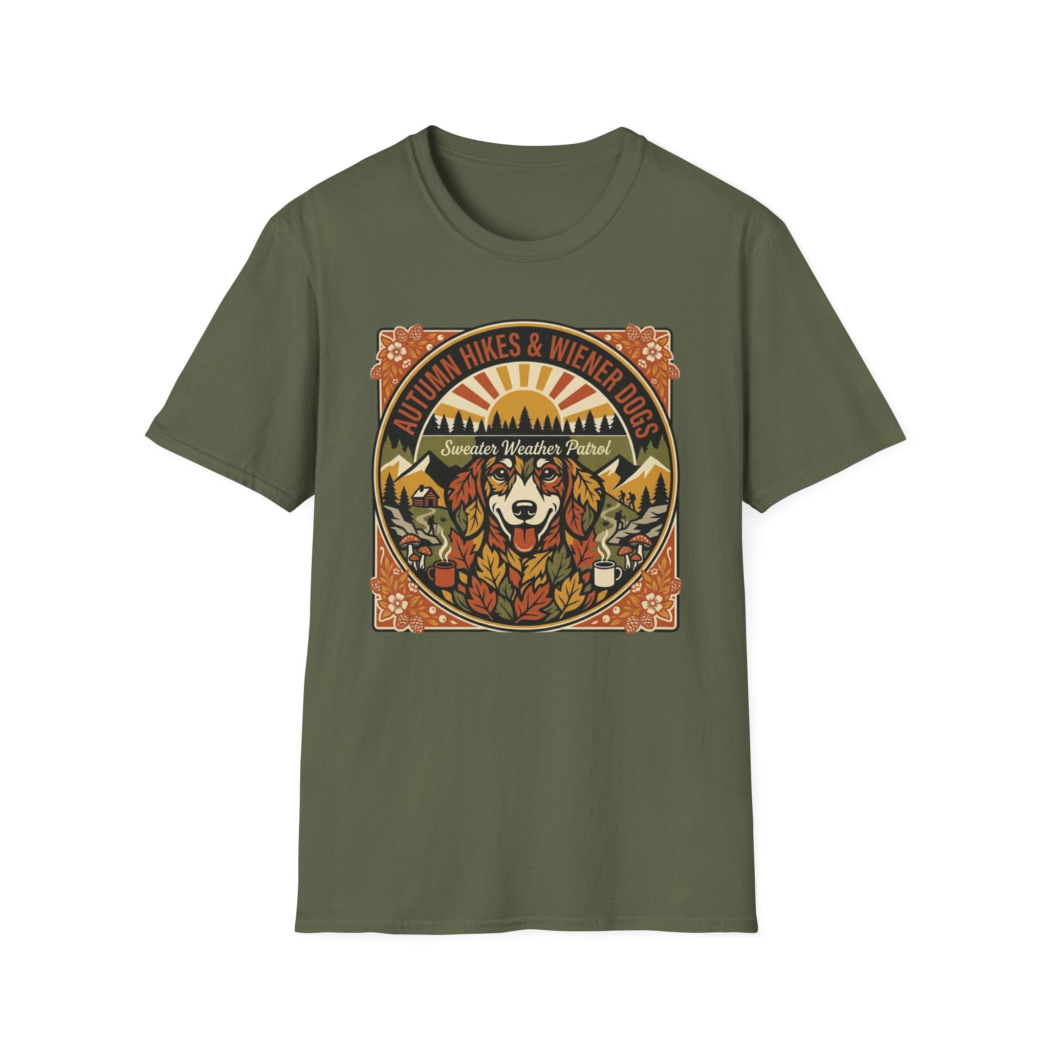 Autumn Hikes & Wiener Dogs T-Shirt