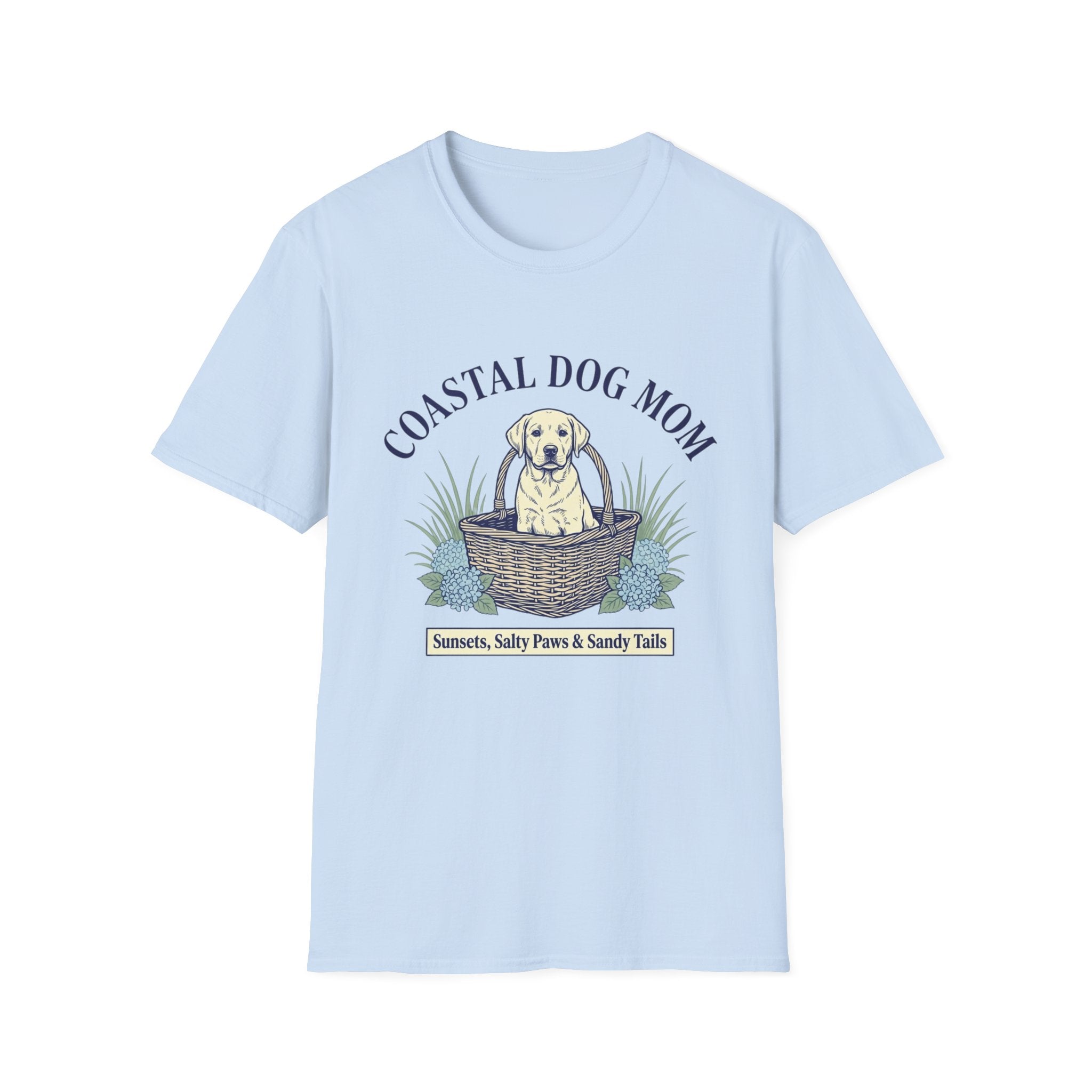Coastal Dog Mom T-Shirt