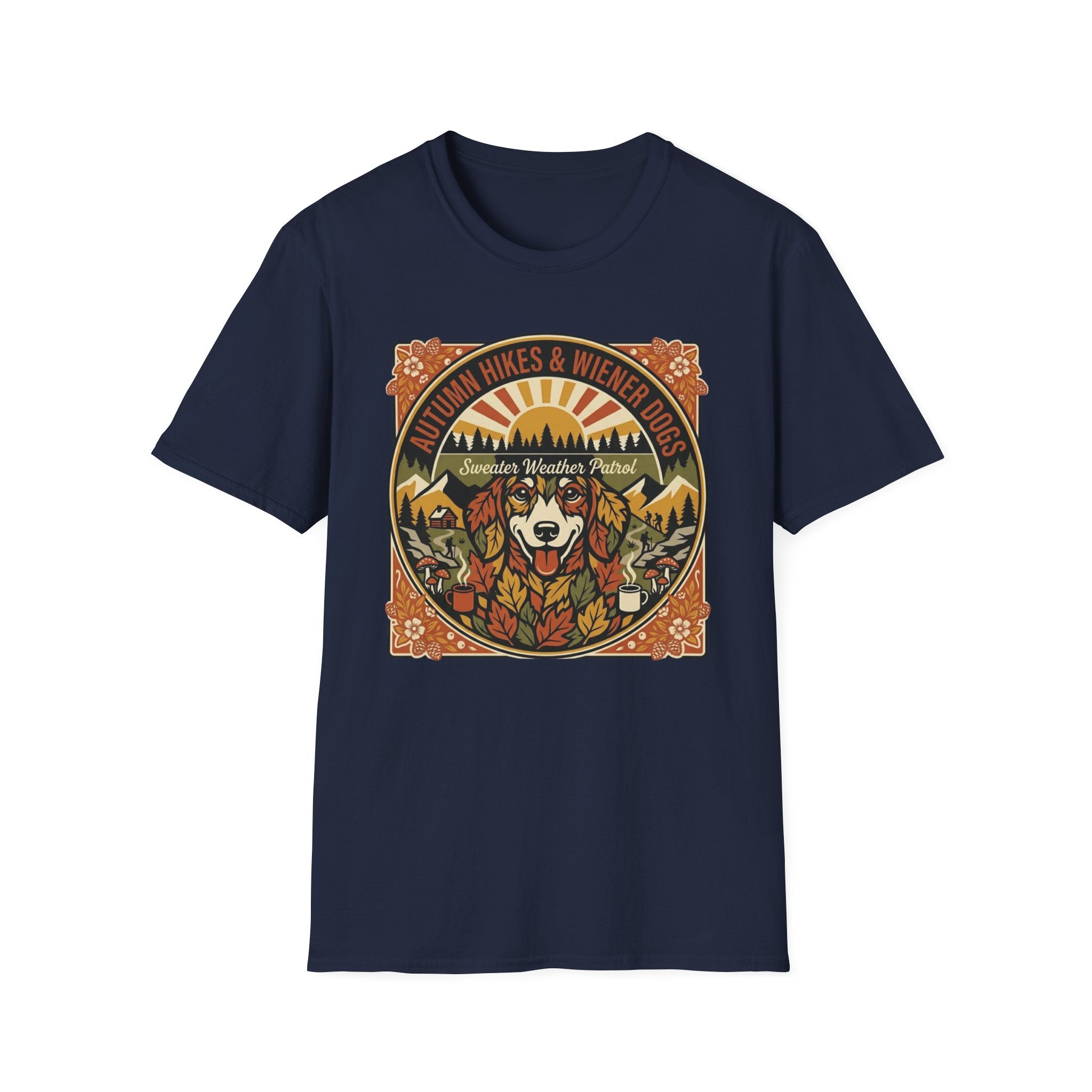 Autumn Hikes & Wiener Dogs T-Shirt