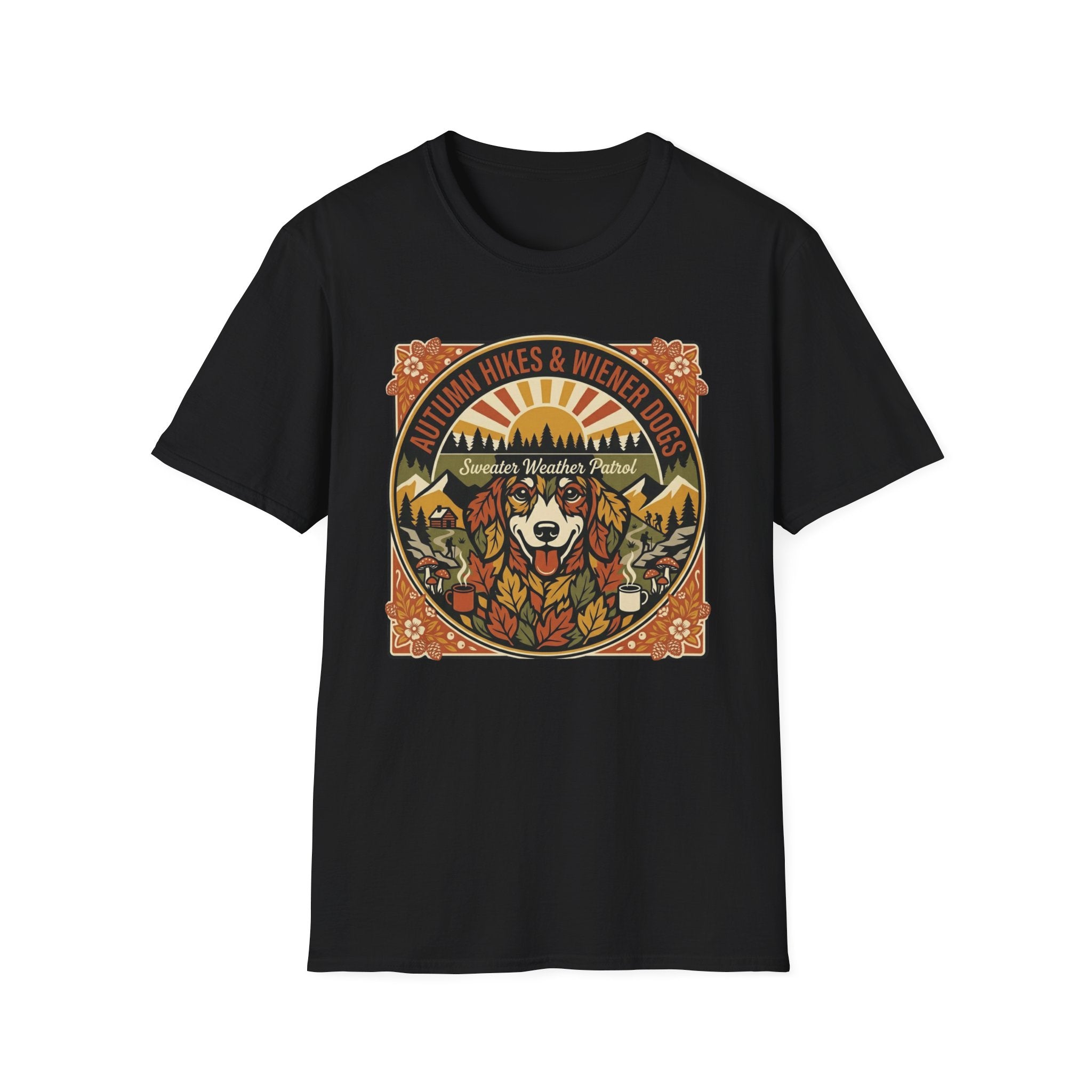 Autumn Hikes & Wiener Dogs T-Shirt
