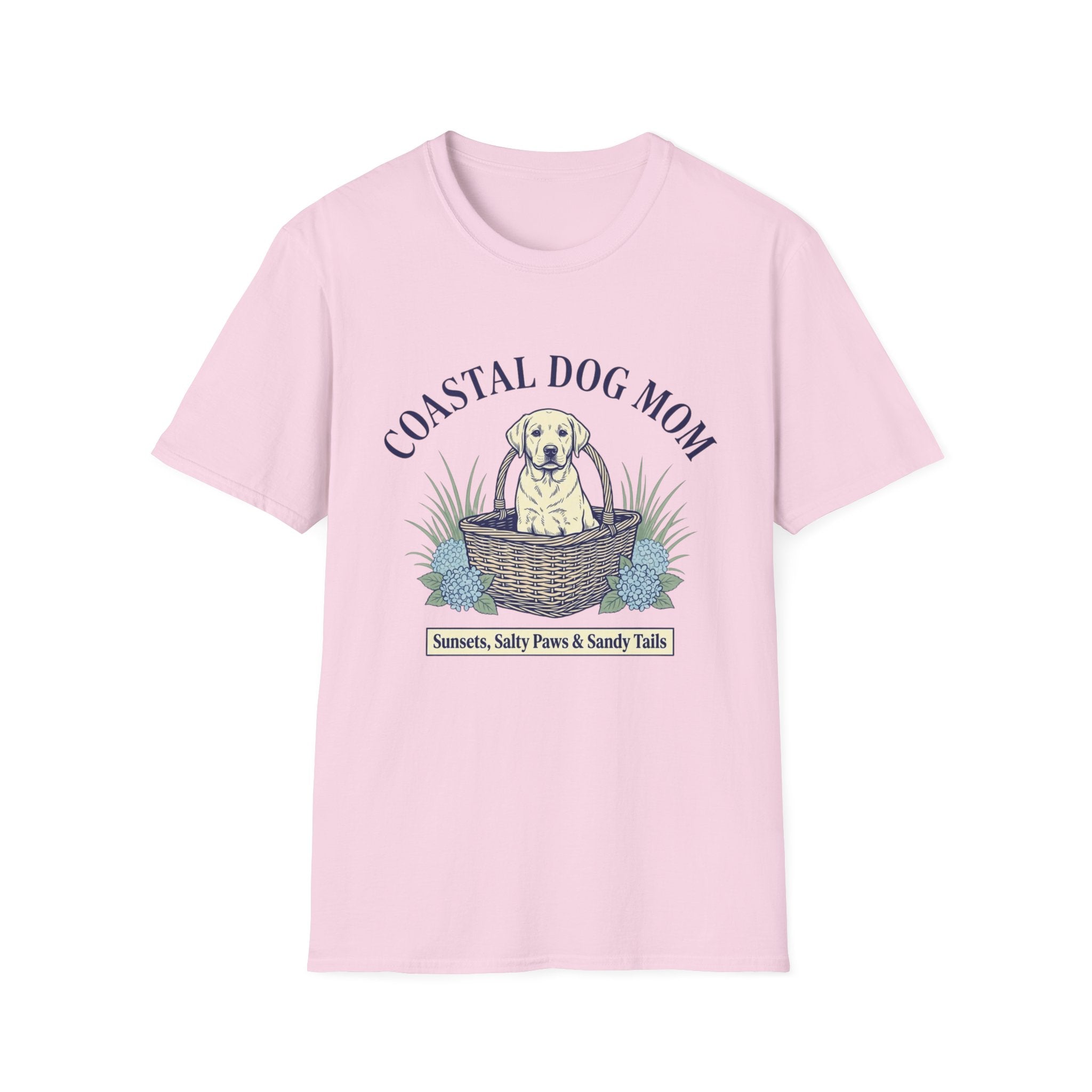 Coastal Dog Mom T-Shirt