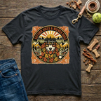 Autumn Hikes and Wiener Dogs in Black dachshund fall t-shirt - Paws & Reflect Shop