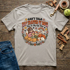 Can't Talk Nap Trapped By Dogs in Ice Grey funny dog mom tee - Paws & Reflect Shop