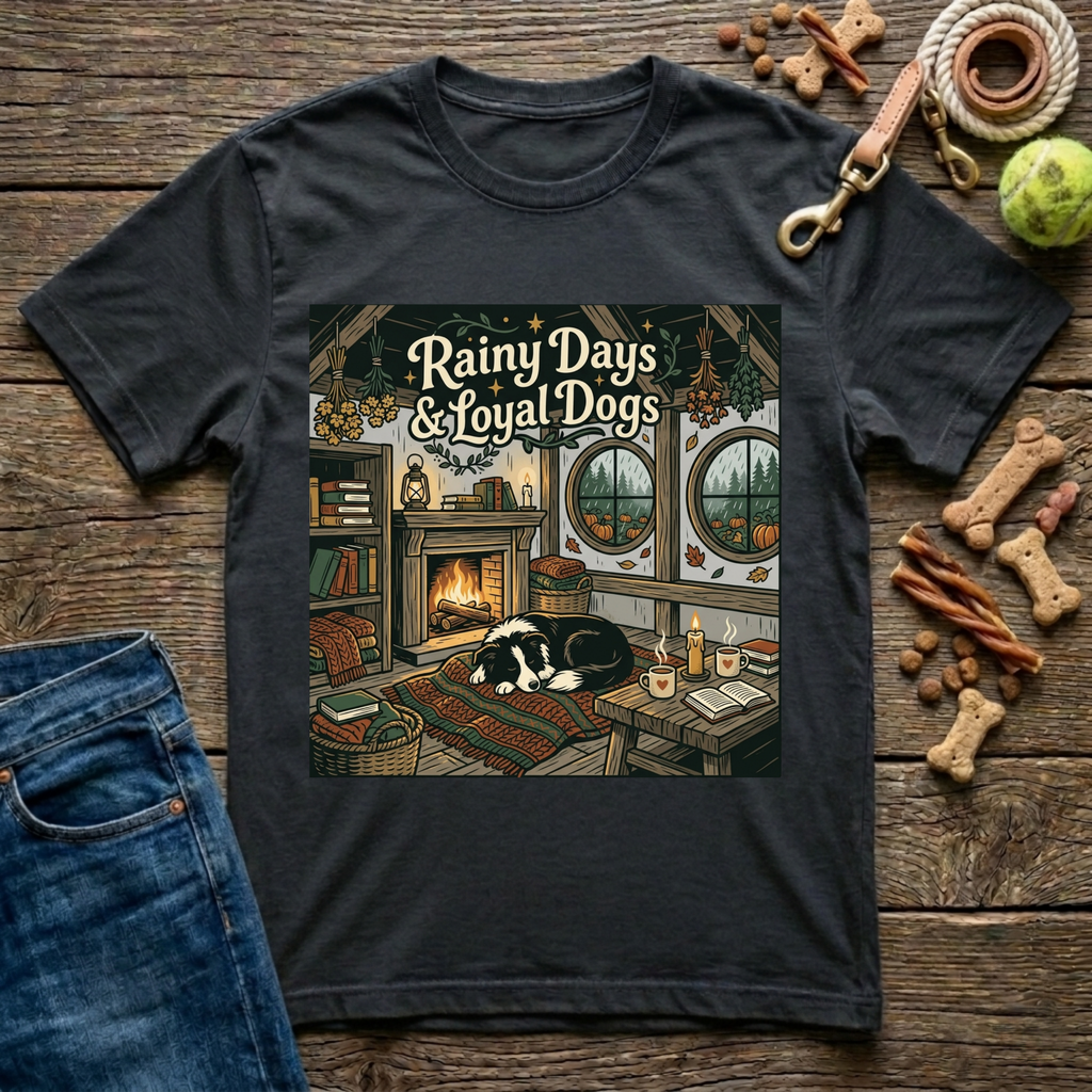 Rainy Days & Loyal Dogs T-Shirt