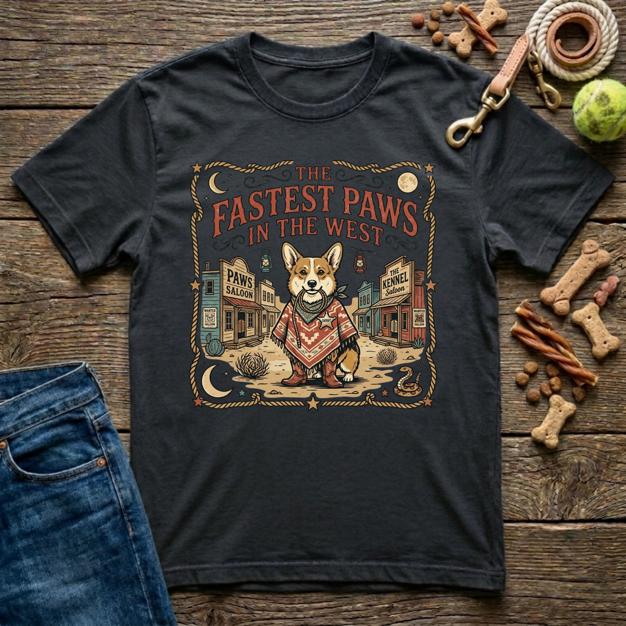 The Fastest Paws in the West T-Shirt
