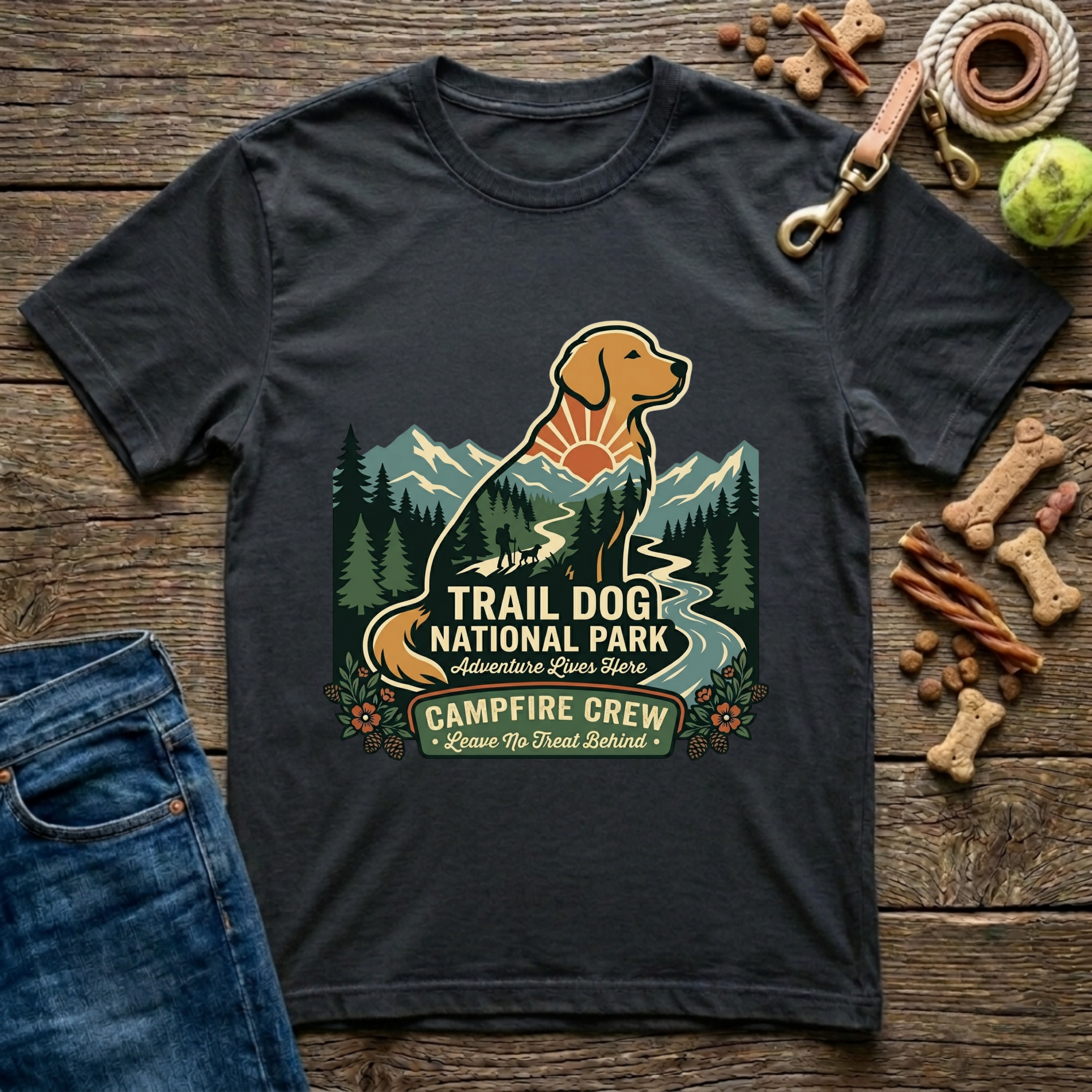 Trail Dog National Park T-Shirt