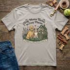 Dog Moms Thrive in Cozy Places T-Shirt