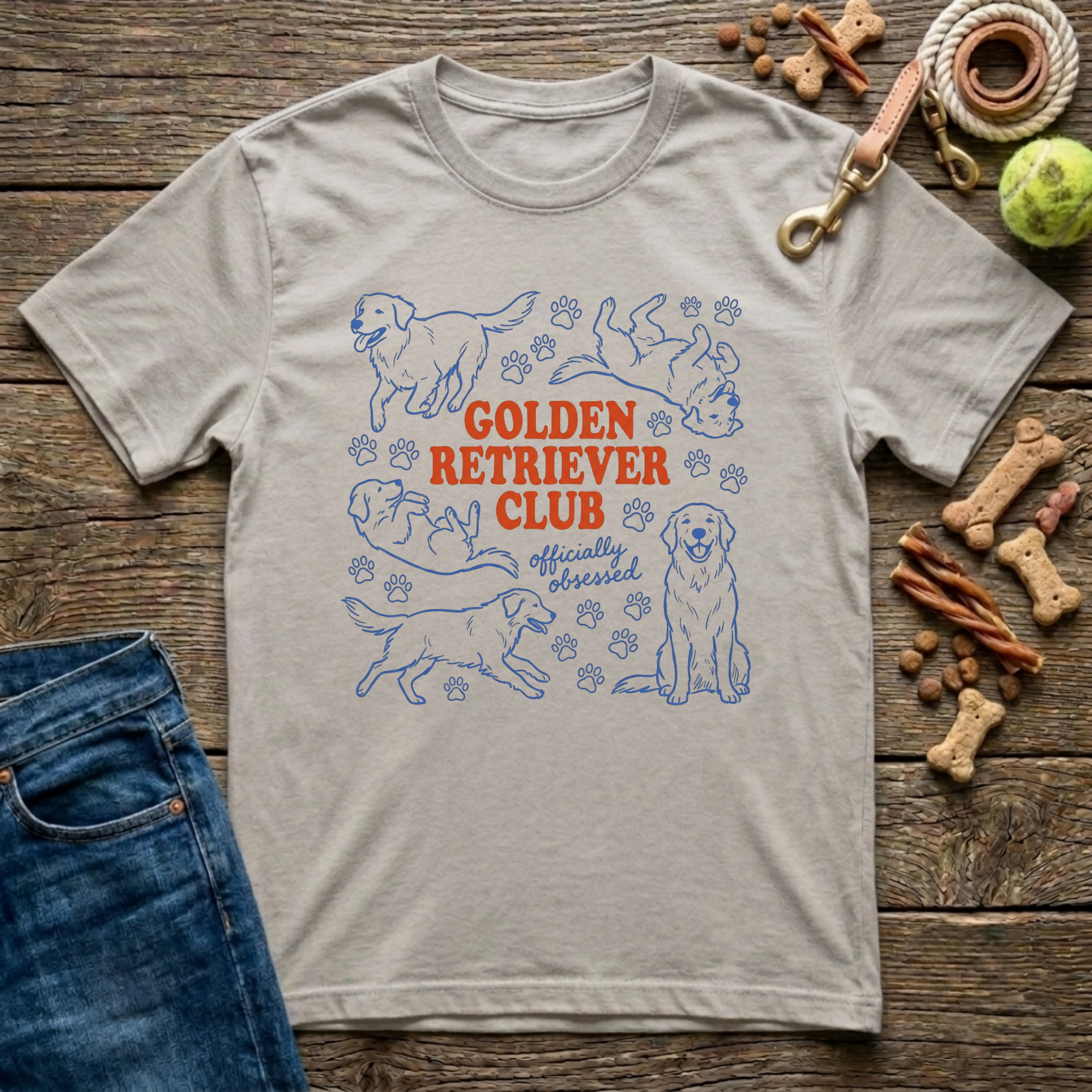 Golden Retriever Club T-Shirt