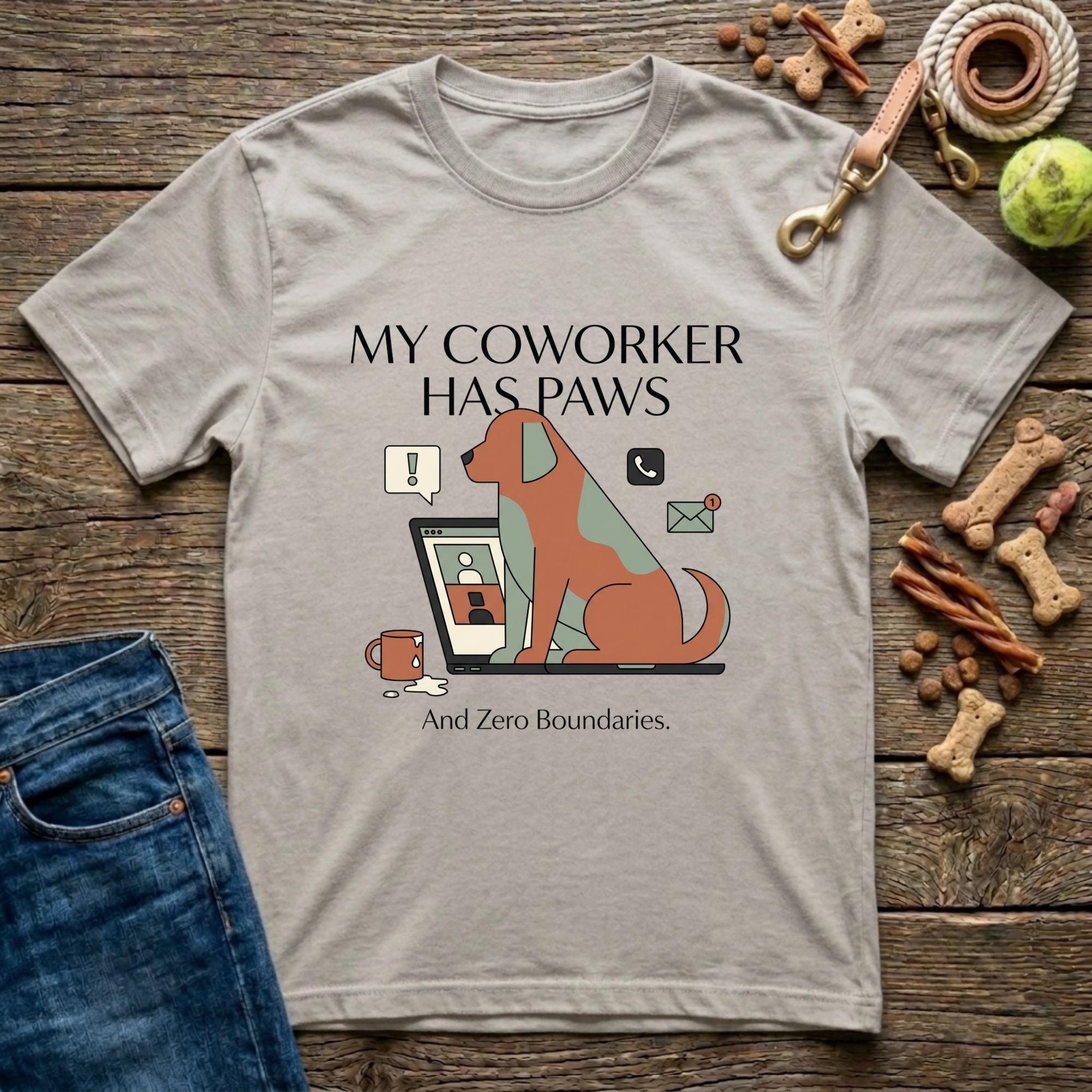 My Coworker Has Paws T-Shirt