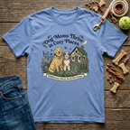 Dog Moms Thrive in Cozy Places T-Shirt