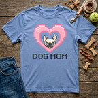 8-Bit Dog Mom T-Shirt