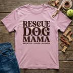 Rescue Dog Mama T-Shirt