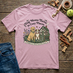 Dog Moms Thrive in Cozy Places T-Shirt