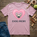 8-Bit Dog Mom T-Shirt