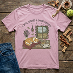 Coffee, Candles, & Canines T-Shirt