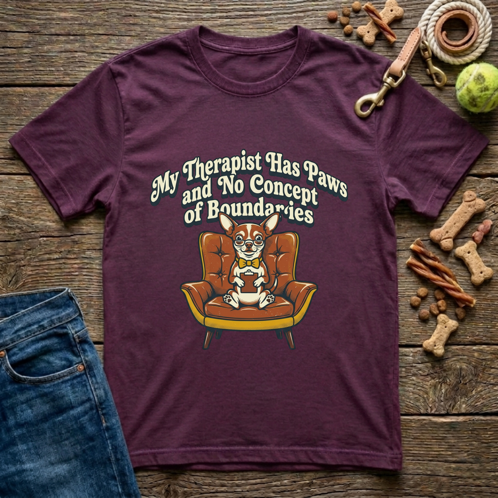 My Therapist Has Paws T-Shirt