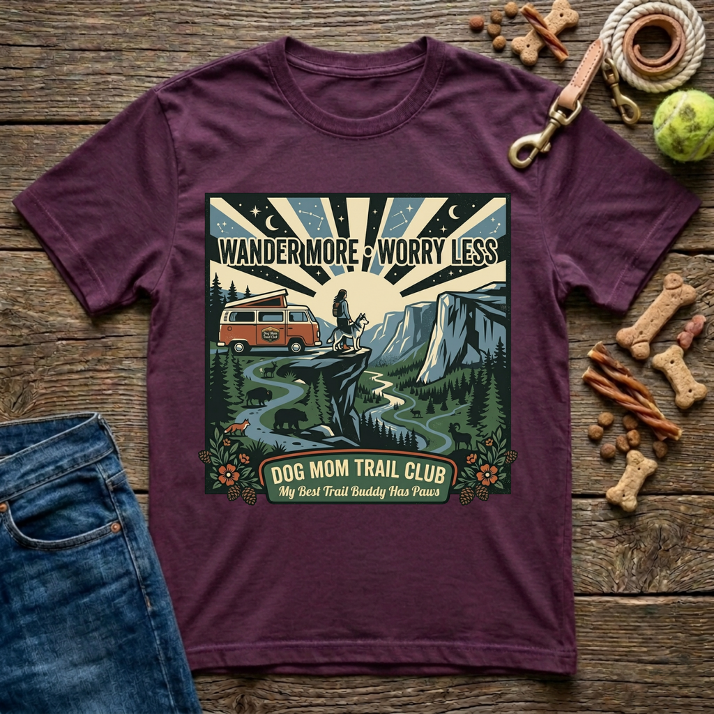 Wander More, Worry Less T-Shirt