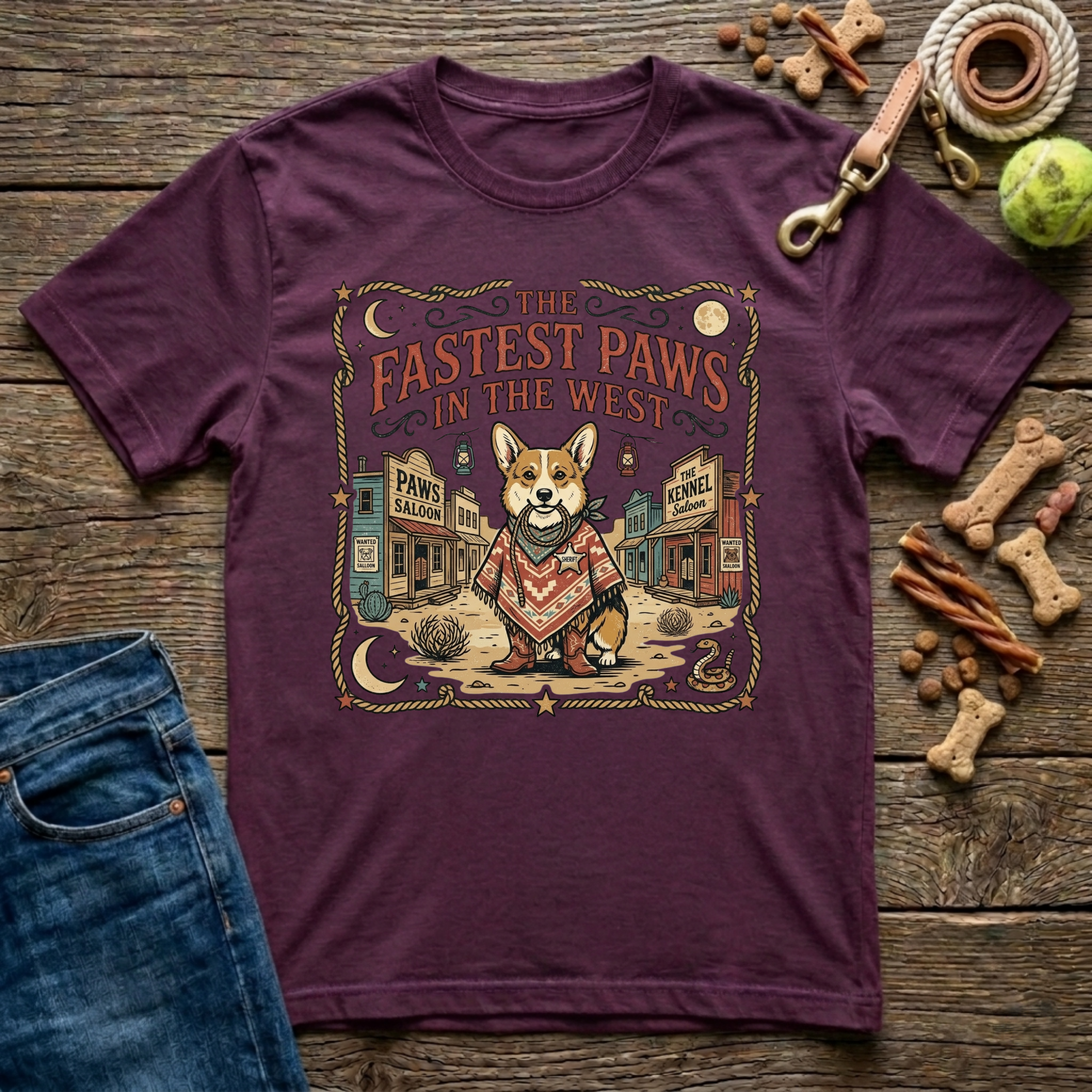 The Fastest Paws in the West T-Shirt