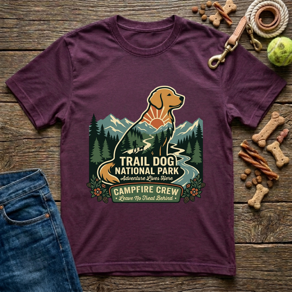 Trail Dog National Park T-Shirt