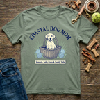 Coastal Dog Mom T-Shirt