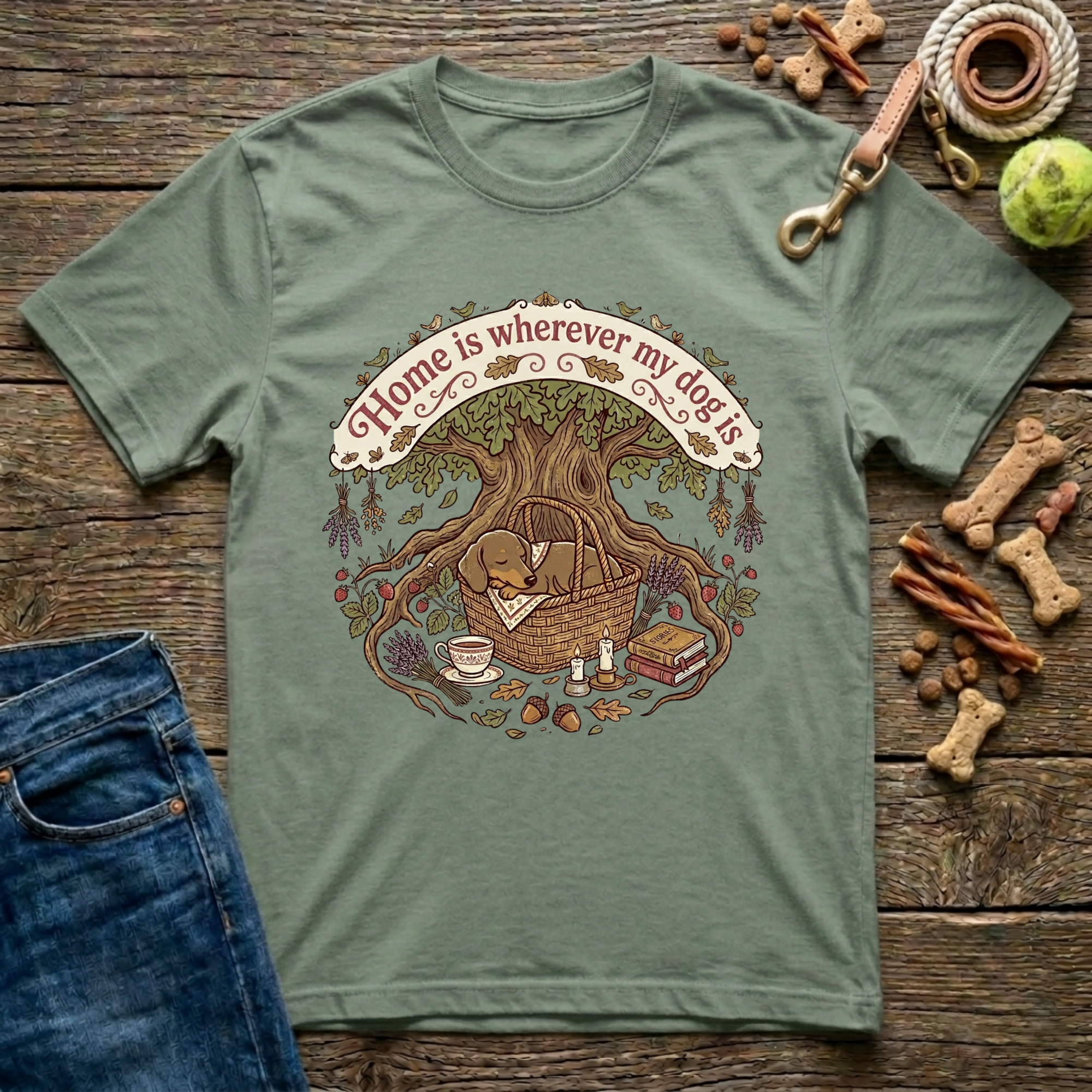 Home is Wherever my Dog is T-Shirt