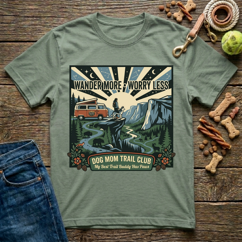 Wander More, Worry Less T-Shirt