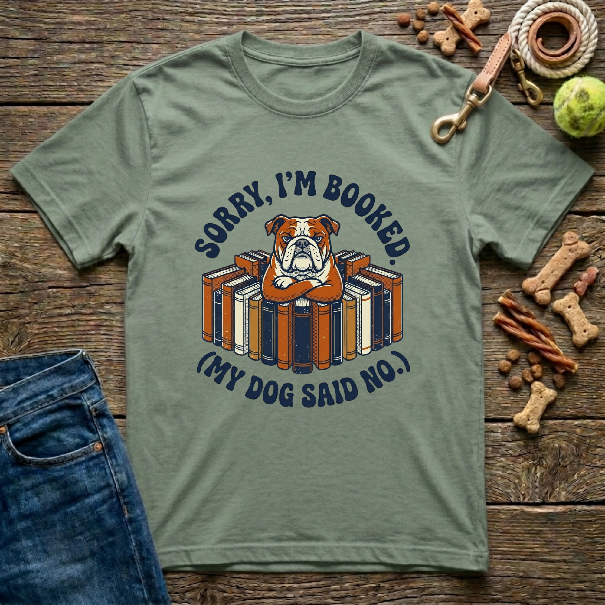 Sorry I’m Booked (My Dog Said No) T-Shirt