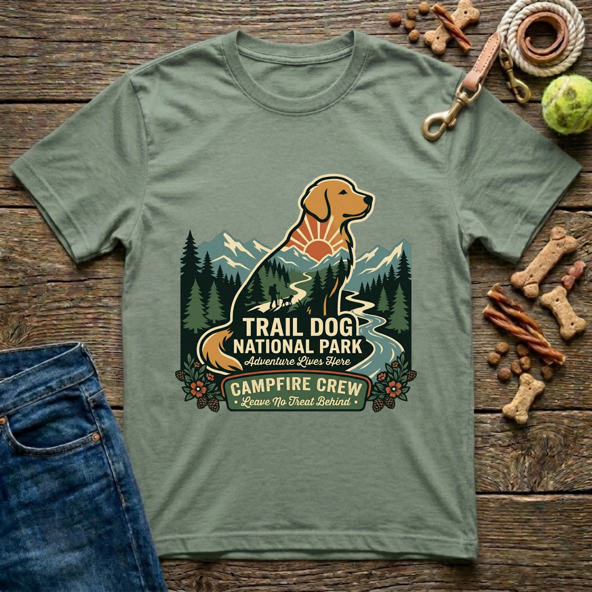 Trail Dog National Park T-Shirt
