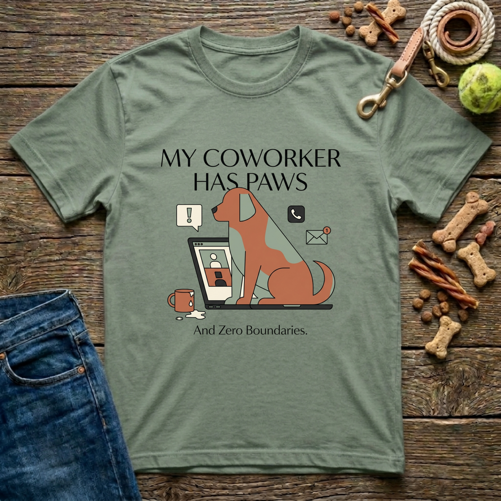 My Coworker Has Paws T-Shirt