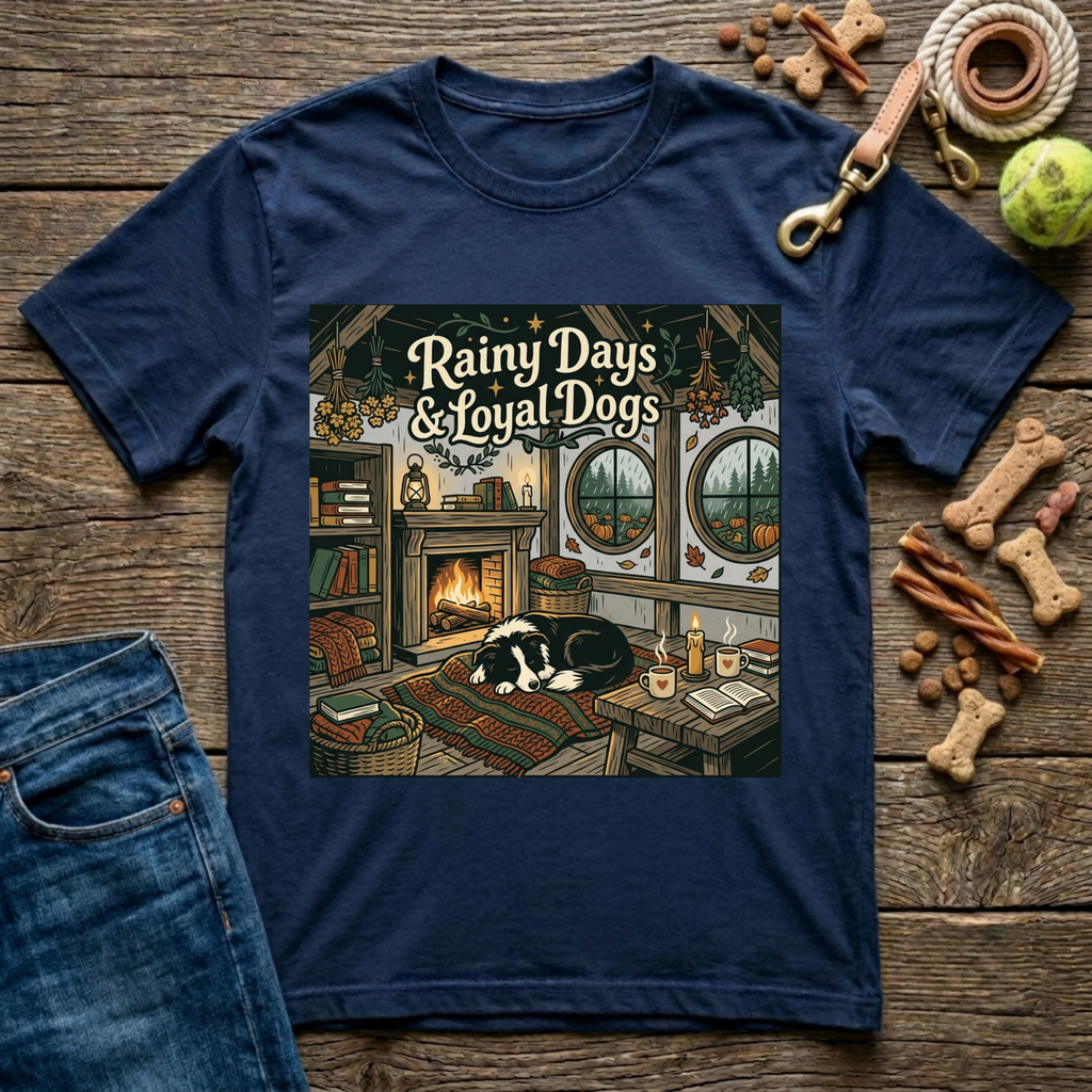 Rainy Days & Loyal Dogs T-Shirt