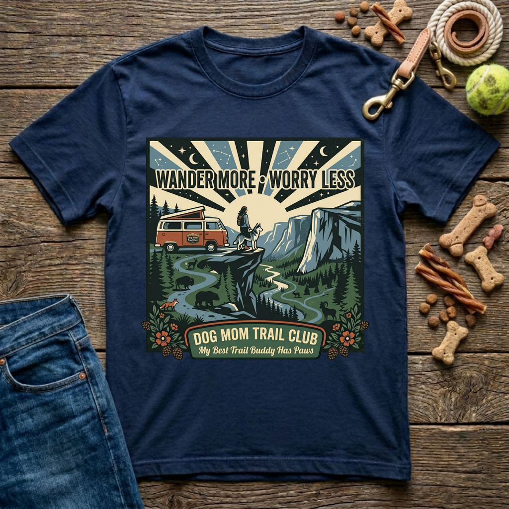 Wander More, Worry Less T-Shirt