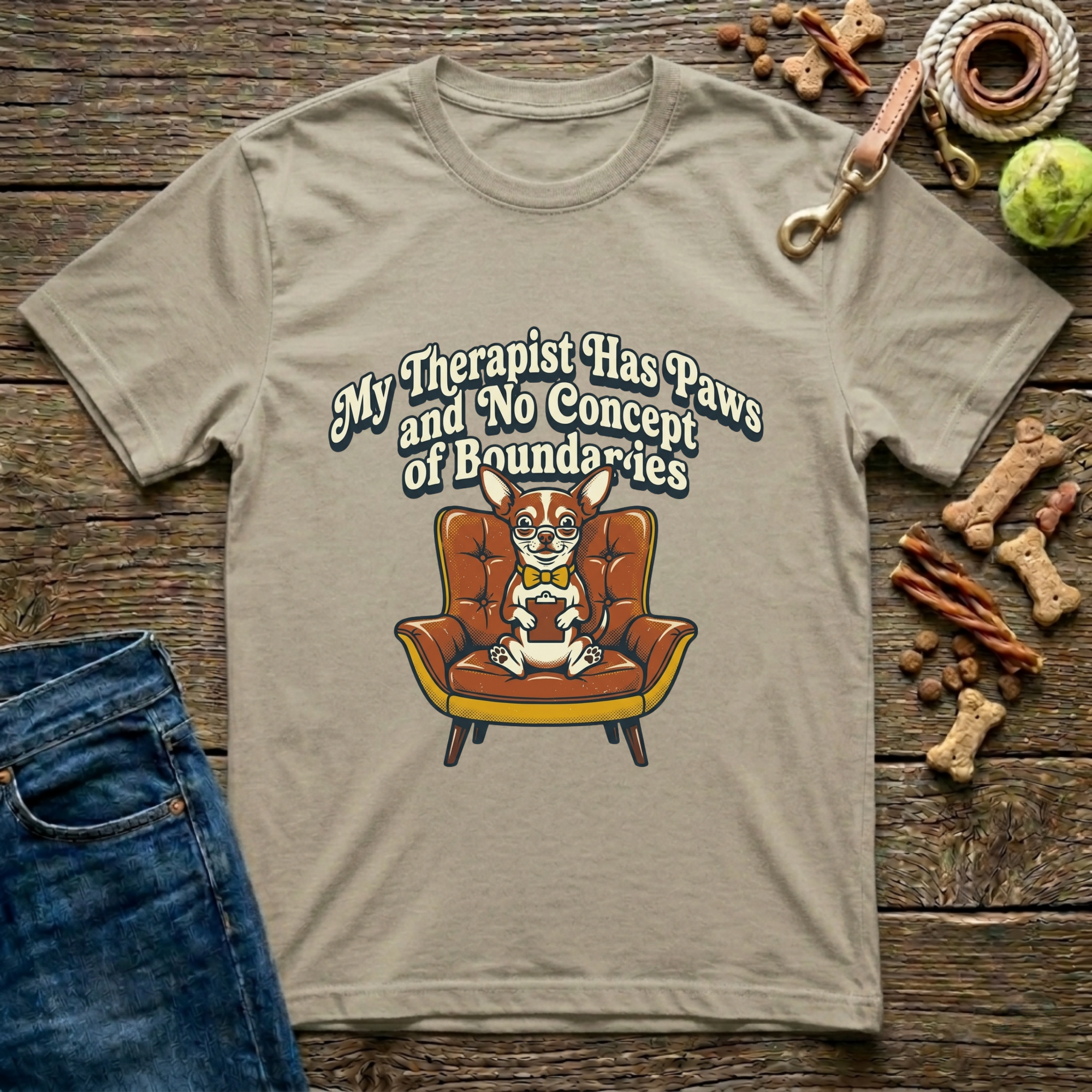 My Therapist Has Paws T-Shirt