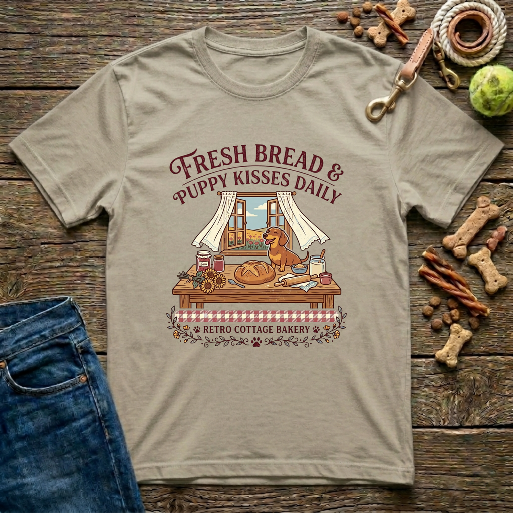 Fresh Bread & Puppy Kisses T-Shirt