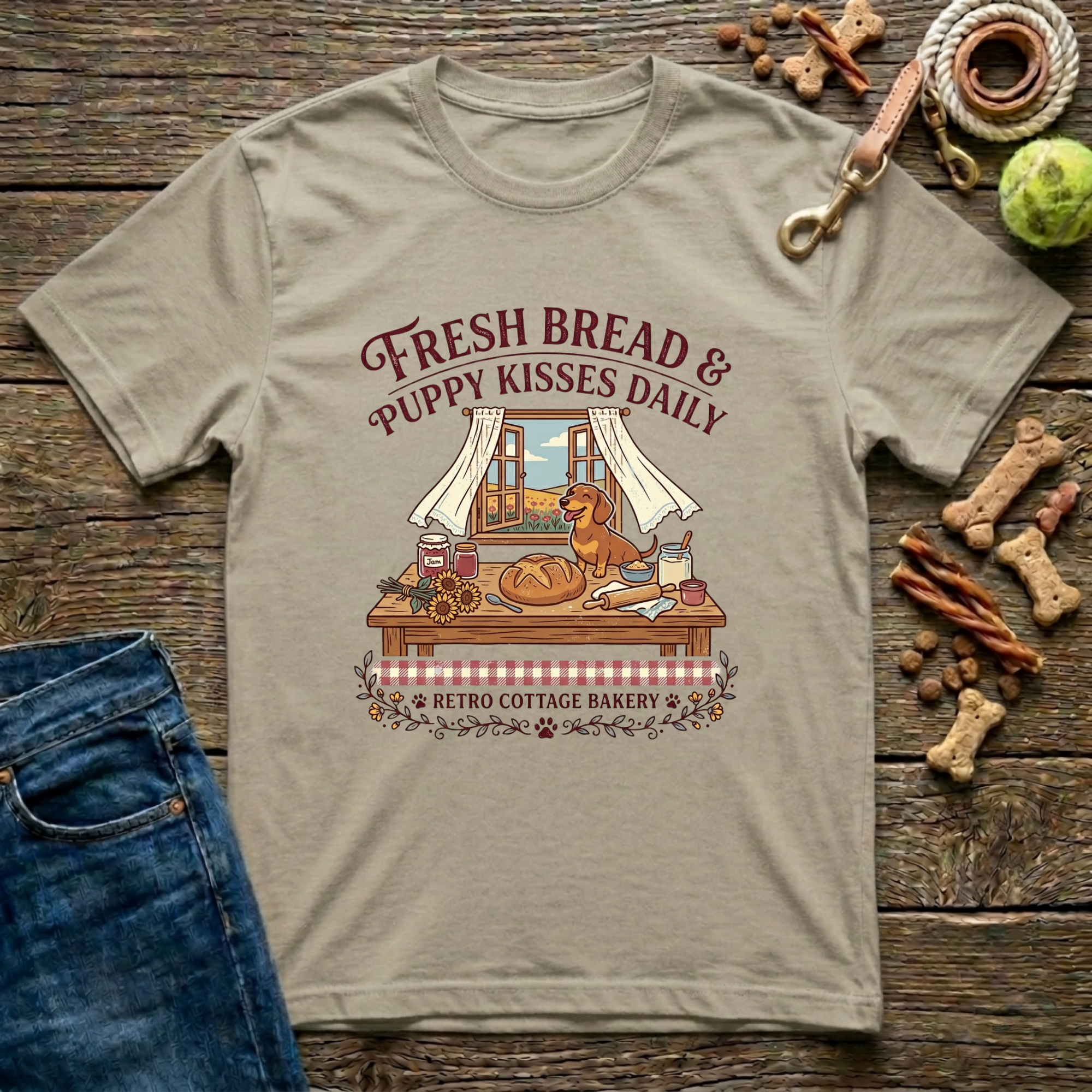 Fresh Bread & Puppy Kisses T-Shirt