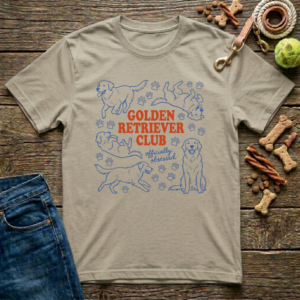 Golden Retriever Club T-Shirt