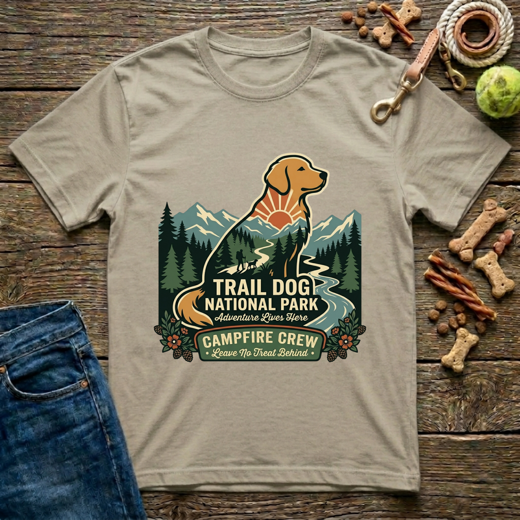 Trail Dog National Park T-Shirt