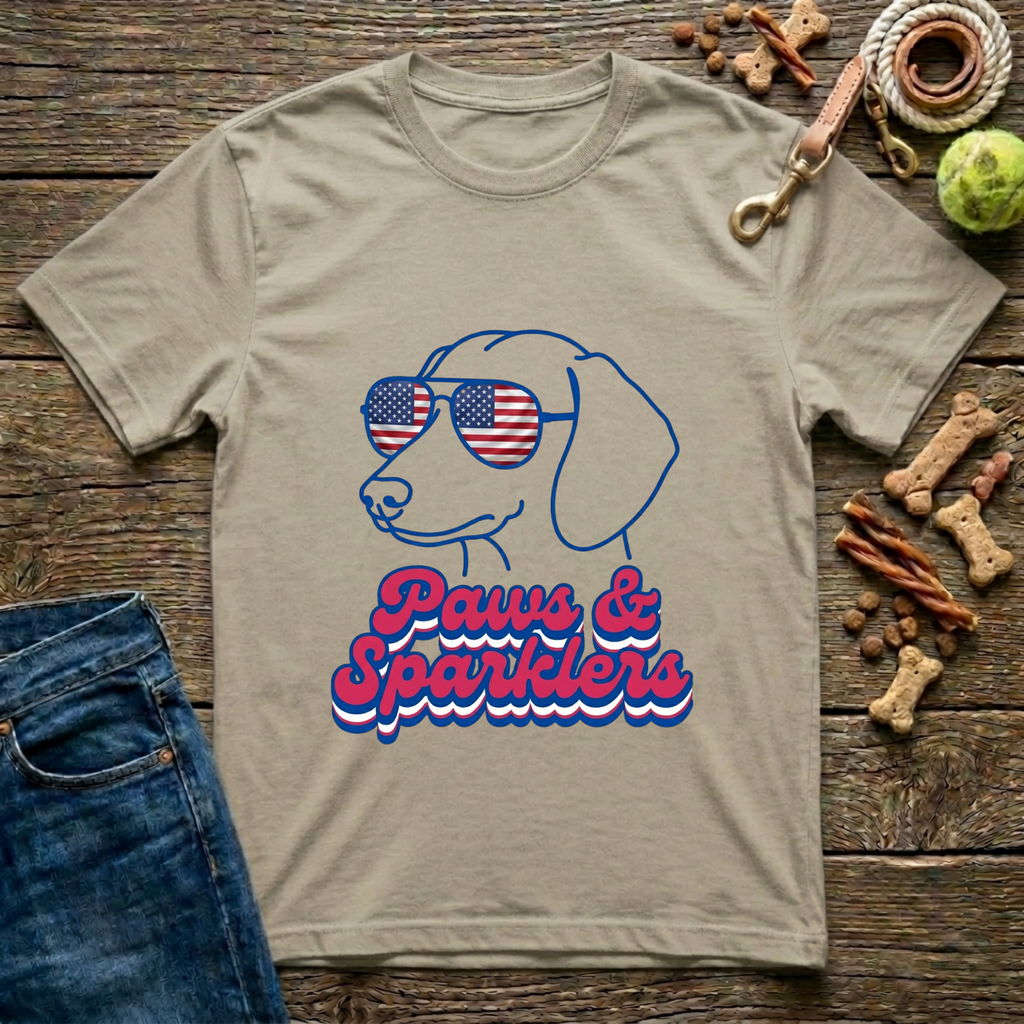 Paws & Sparklers T-Shirt