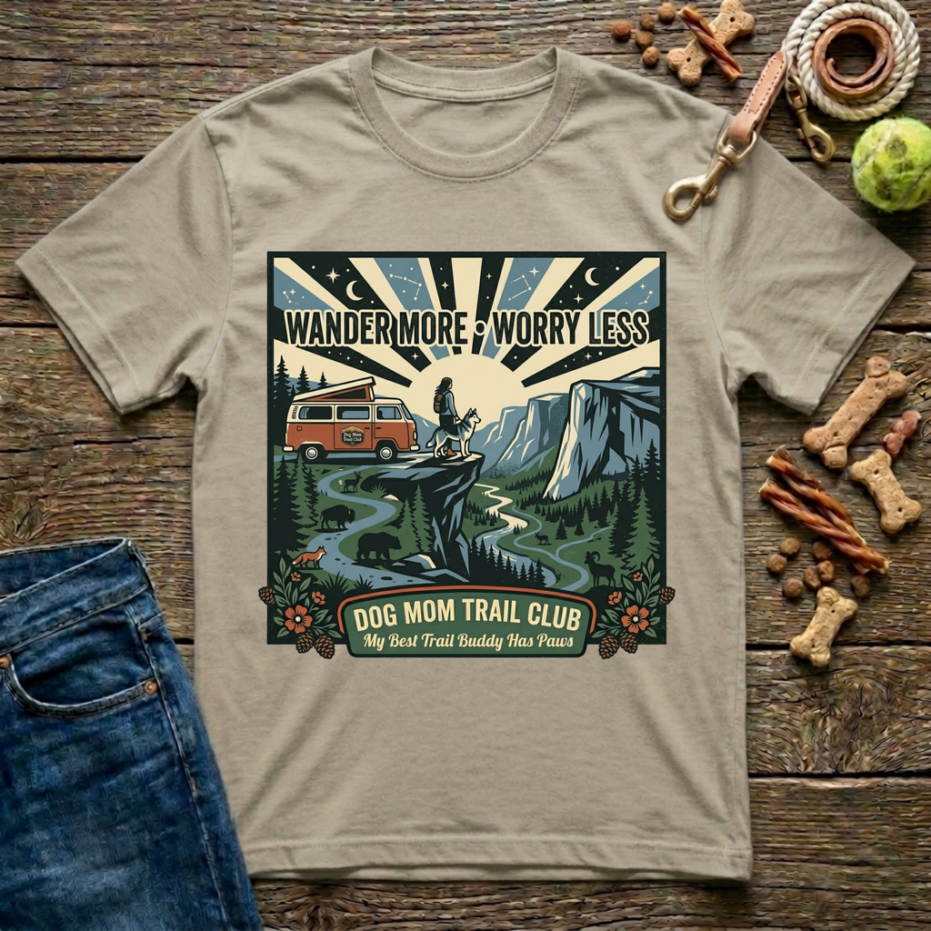 Wander More, Worry Less T-Shirt