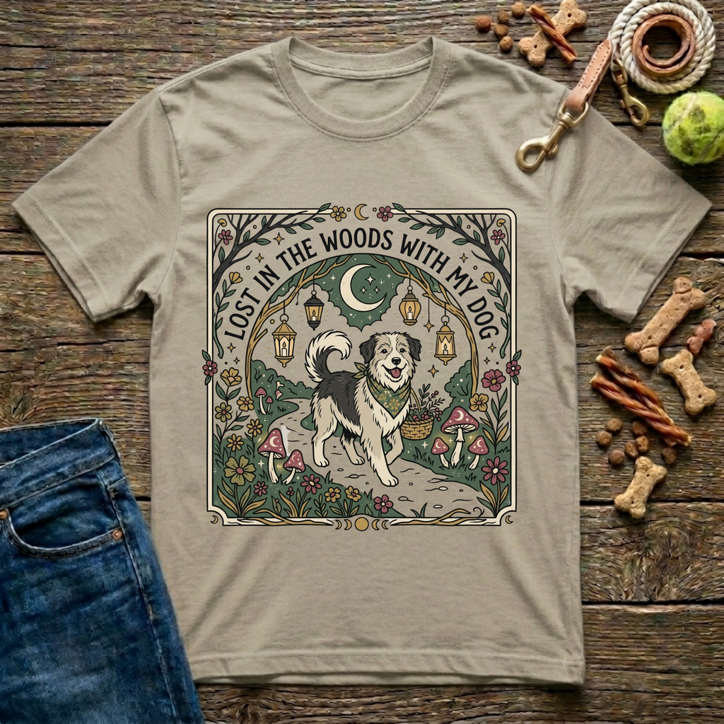 Lost In The Woods With My Dog T-Shirt