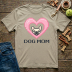 8-Bit Dog Mom T-Shirt